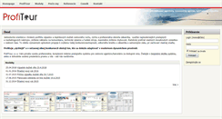 Desktop Screenshot of profitour.sk